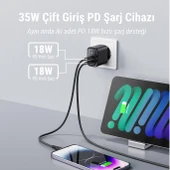 VOLTME V2107 Revo Siyah 35W CC GaN Şarj Aleti - 3