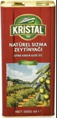 Kristal Zeytinyağı 5LT Natürel Sızma Soğuk Sıkım (Teneke) - 1
