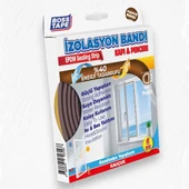 Boss Tape Kapı Pencere İzolasyon Fitili 9mm-6mt Kahverengi - 2