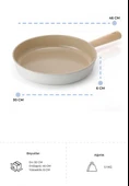 Neoflam Döküm Tava Fika 30cm Bej - 4
