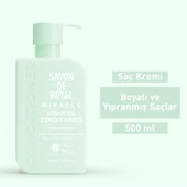 Savon De Royal - Argan Yağı İçeren - Boyalı & Yıpranmış Saçlar İçin Onarım Uzmanı Saç Kremi 500 ml thumbnail 2