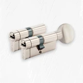 Kale Kilit 264 Tuzaklı İkili Pas Sistem KTBS+KTBSM Barel Silindir 68mm - 1