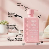 Savon De Royal - Shea Yağı - Boyalı ve Kıvırcık Saçlar İçin İyileşme Etkili Saç Kremi 500 ml - 3