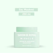 Savon De Royal - Argan Yağı İçeren - Boyalı & Yıpranmış Saçlar İçin Onarım Uzmanı Saç Maskesi 250 ml thumbnail 2