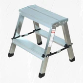Kanat Alüminyum Twin Eco Merdiven 2+2 Basamaklı - 1