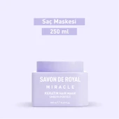 Savon De Royal - Kreatin Yağı - Canlılığını Yitirmiş Saçlar İçin Pürüssüz Etkili Saç Maskesi 250 ml thumbnail 2