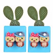 Baykuş Saksı Mavi 2 Li Set - 1