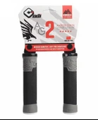 ODI Elite AG2 Bisiklet Elciği 2.1 Kilitleme Teknolojisi MTB Profesyonel Gidon Tutacağı Siyah Gri - 1