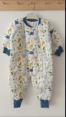 Mavi Dinozor Desenli Çocuk Uyku Tulumu thumbnail 1