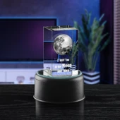 3D Kristal Mesajlı Ay Modeli thumbnail 3