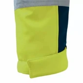 Softshell Reflektörlü İş Montu Su Geçirmez Ceket Sarı - 8