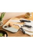 English Home Lydia Çelik 3'lü Bıçak Setı 19-22-27 Cm Gri - 1