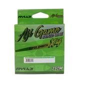 Ryuji Aji Game 150m 4x 4 Kat LRF Örgü İp Misina Chartreuse - 3