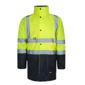 Reflektörlü 5+1 Farklı Kullanımlı Oxford 300D Parka Sarı - 6