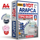 2025 YKS YDT ARAPÇA ÖSYM Çıkmış Soru Tıpkı Basım Deneme Paketi 8li Türkiye Geneli - 1