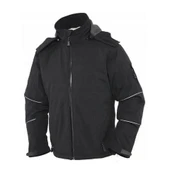 Softshell İş Montu Su Geçirmez Ceket Siyah - 3