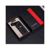 Flabox Aletli Pipo Çakmağı Desenli Siyah - 4