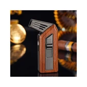 Flabox Aletli Pipo Çakmağı Ahşap Renk thumbnail 1