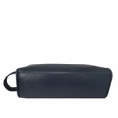 Hakiki Deri CA251 Dopp Kit El Çantası Lacivert - 8