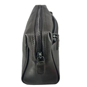 Hakiki Deri CA252 Dopp Kit El Çantası Kahve - 8