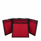 Kuyumcu Tespih Takı Taşıma Ve Saklama Çantası 31'li Siyah thumbnail 2