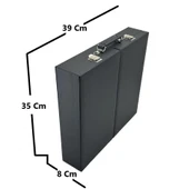 Kuyumcu Tespih Takı Taşıma Ve Saklama Çantası 31'li Siyah thumbnail 4