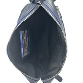 Hakiki Deri CA251 Dopp Kit El Çantası Lacivert - 3