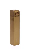 Metal Slim Puro Çakmağı - Gold Tek Torch Jet Alev - 1