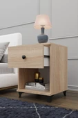 Metalia GM 041 Sonomo Tek Çekmeceli Düğme Kulplu Komodin - 2