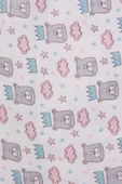 Mavi Bear Desenli 80*80 Müslin Bebek Battaniyesi thumbnail 2