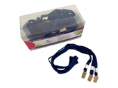 MAPİ METAL KLİPSLİ-POLYESTER DOKUMA KART ASKI İPİ LACİVERT 50'Lİ PAKET - 1