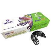 MAPİCOİL 4:1 PLASTİK HELEZON SPİRAL 6MM SİYAH 200 AD. 48 LOP - 1
