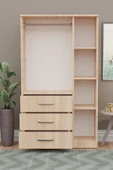 Metalia GM 302-S Ece Lüx 3 Kapı 3 Çekmeceli Sonomo Gardırop - 3