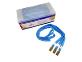 MAPİ METAL KLİPSLİ-POLYESTER DOKUMA KART ASKI İPİ AÇIK MAVİ 50'Lİ PAKET - 1