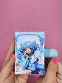 Doğum Günü Kızı A7 Not Defteri , Çıt Çıtlı Cep Defteri - Mavi thumbnail 3