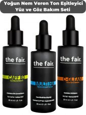 the fair. Yoğun Nem Veren & Ton Eşitleyici  Vegan Yüz ve Göz Çevresi Bakım Seti - 1