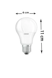 Osram 60W  Dimlenebilir Ekonomik Led Ampul Sarı Işık E27 - 2 Adet thumbnail 4