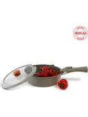 Neoflam Midas Gri Ayrılabilen Saplı İç İçe Geçebilen 9 Parça Tencere Seti - 5