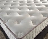 Niron Juliette 200x200 cm Çift Kişilik Lüks Yatak Seti - Siyah Kumaş Baza, Başlık ve Yatak Takımı - 5