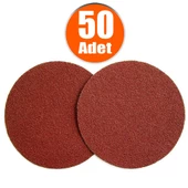 Cırt Zımpara 125 mm Spiral Taşlama 40-120 Kum Seçenekli (50 ADET) - 1