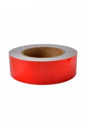 Fosforlu Bant 4 Cm X 25 Mt Kırmızı - 1