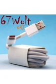 Xiaomi Redmi Note 12 Pro Plus 67 Wolt Orjinal Turbo Şarj Aleti Cihazı Kablo Adaptör 2in1 Set Type-c - 4