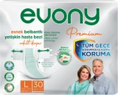 Evony Premium Hasta Bezi Yetişkin Bel Bantlı Tekstil Yüzey Büyük 90 Adet+Yatak Koruyucu Örtü 60 Adet - 2