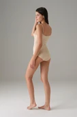 Kadın Ten Dikişsiz İnce Askılı İnvizible Body 12123 - 2