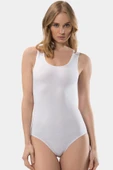 Türen Kadın Askılı Pamuklu Agraflı Body 286/Beyaz - 1