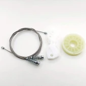 Mercedes-Benz CLK C209 A209 2002-2009 ile Uyumlu Arka Sol Cam Krikosu Tamir Seti 096700103, A2096700103A, 209 670 01 03 0103 thumbnail 4