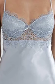 Pierre Cardin 6'lı Kaplı Gecelik Sabahlık Set 6325 Mist - 5