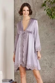 Pierre Cardin Kadın 4'lü Royal Saten Takım Gelin Çeyiz Seti 7045 - 1