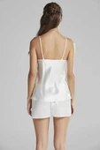 Pierre Cardin 6'lı Ekru Kaplı Midi Gecelik Sabahlık Set 6625 - 6