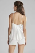 Pierre Cardin İnci 6'lı Kaplı Midi Gecelik Sabahlık Set 6225 - 9